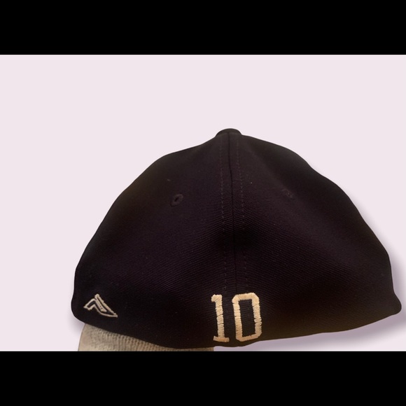 Boston Red Sox Navy Fitted Performance Hat Pacific Headwear SM/MED 6 7/8- 7 3/8 - Picture 4 of 5